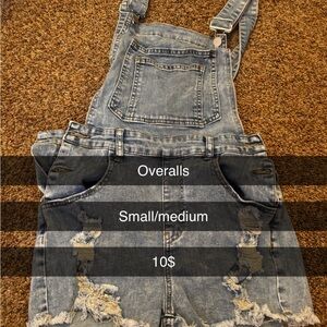 Denim Overalls